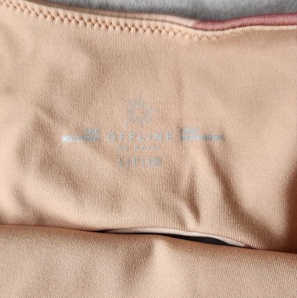 NWOT. Aerie OFFLINE Goals Longline Sports Bra Size Small - Picture 3 of 3